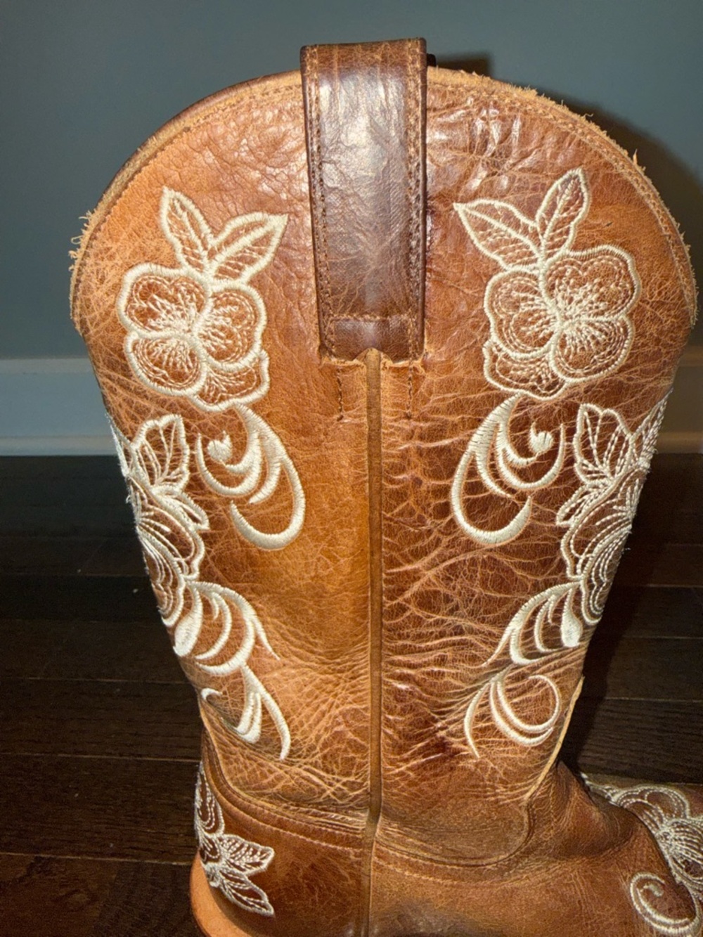 SHYANNE WOMEN'S LASY FLORAL EMBROIDERED WESTERN BOOTS Size 7.5 - Picture 12 of 12